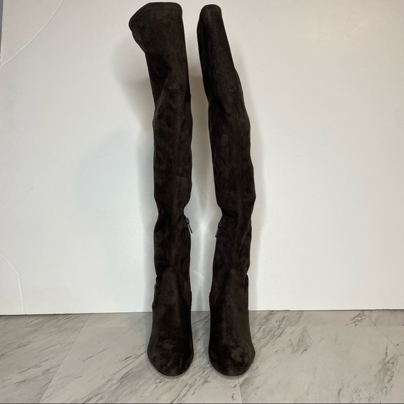 Marc Fisher Jayne Gray Over The Knee Boot 6M - Picture 2 of 14